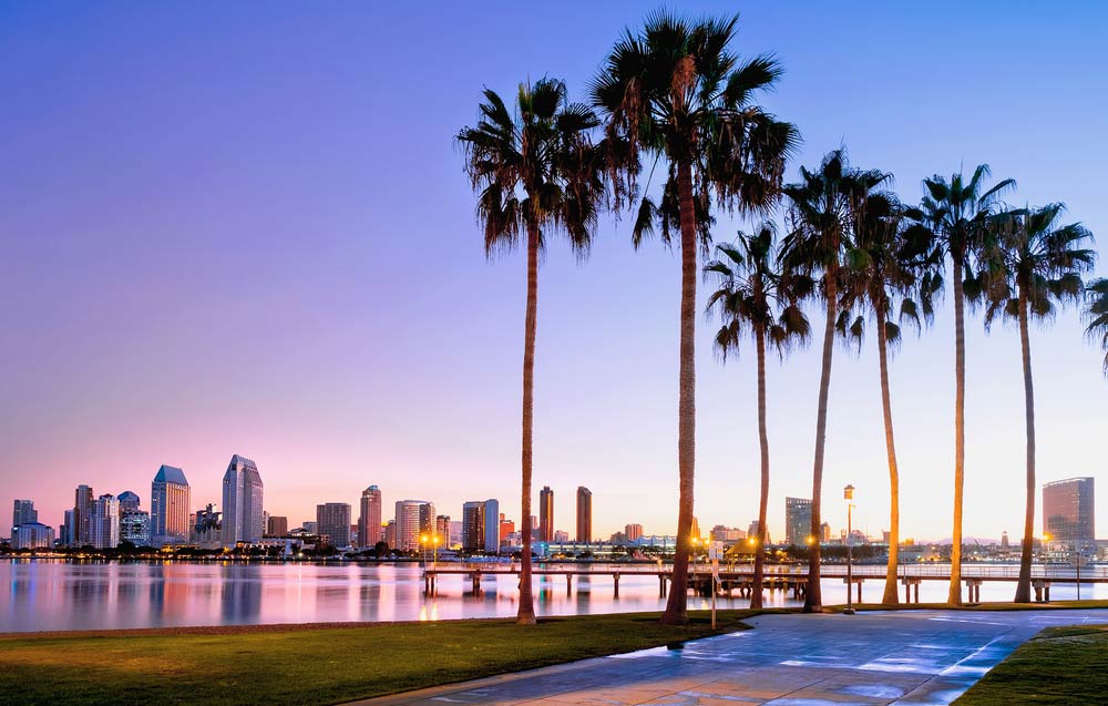 Nearby Coronado Beach San Diego. 