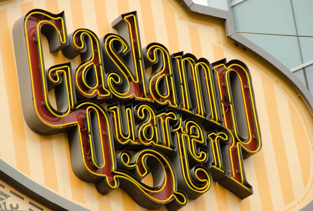 Gaslamp Quarter sign in San Diego